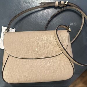 Tan Kate Spade small Monica Crossbody bag